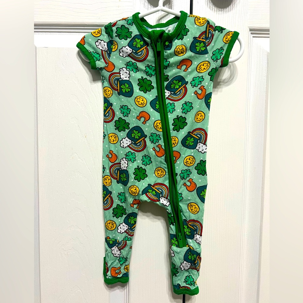 Posh Peanut St. Patty’s day convertible one piece